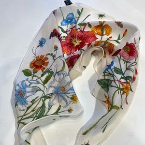 Vintage Gucci Silk Scarf